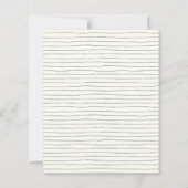 Papier Baby-Shower élégant et économique avec verdure d'e (Dos)