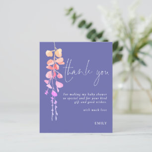 Papier Baby shower Eucalyptus Budget Merci