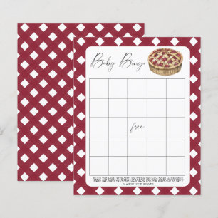 Papier Baby shower gâteau - Jeu de Bingo bébé