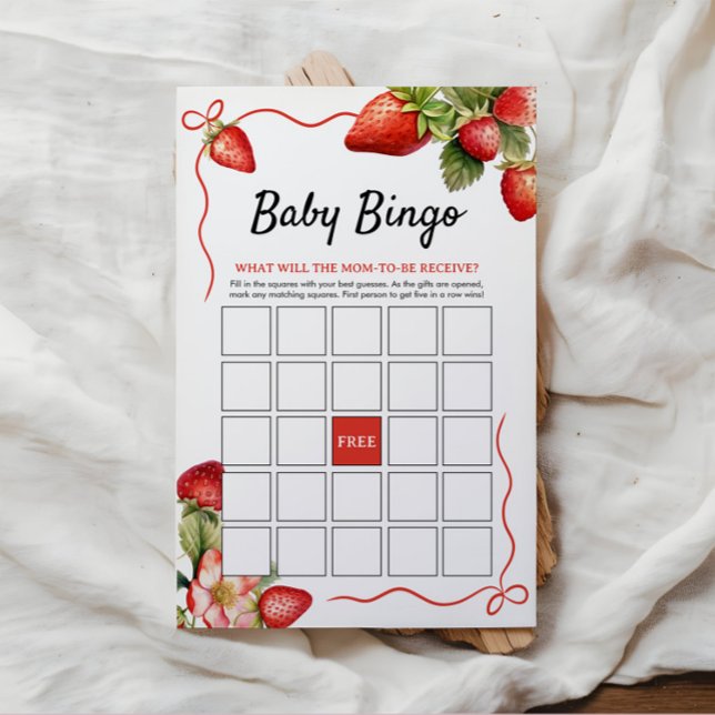 Papier Baby shower Jeu de Bingo (Créateur téléchargé)