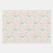 Papier Baby shower pour bébé éléphant (Devant 3)