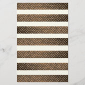 Papier Baby shower Rustique Citrouille Prix Jeu, Or d'ivo (Dos)