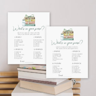 Papier Baby shower Storybook - Ce qu'il y a dans votre je