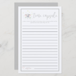 Papier Baby shower temps de jeu Capsule Elephant