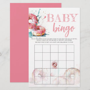 Papier Baby Sprinkle Bingo Baby Bingo Baby shower Jeu