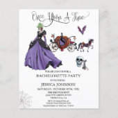 Papier Bachelorette Halloween Zombie Mariée Princesse (Devant)