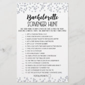 Papier Bachelorette modifiable chasse chasse chasse chass (Devant)