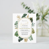 Papier Bachelorette Week-end Budget Itinéraire Invitation (Debout devant)