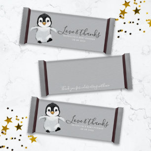 Papier Baguette à Baby shower de bonbons mignonne en ping