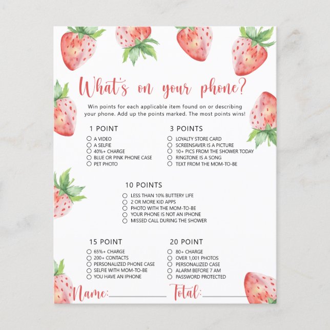 Papier Baies douces - Ce qui se passe sur votre jeu de té (Devant)