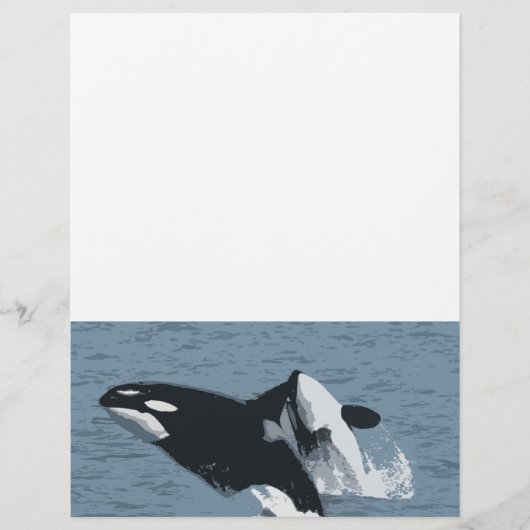 Papier Baleine d'Orka (Devant)