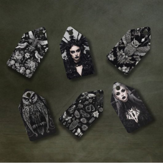 Papier Balises Ephemera du album de filles gothiques