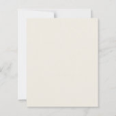 Papier Ballons Budget Gold Ivory 21e Invitation noir (Dos)