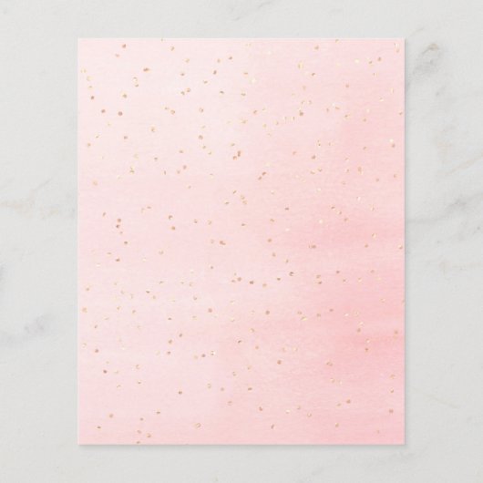 Papier Ballons de parties scintillant en or rose pâle pou (Dos)