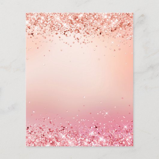 Papier Ballons rose or rose parties scintillant d'anniver (Dos)