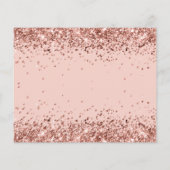 Papier Ballons roses 21e anniversaire Enregistrer la date (Dos)