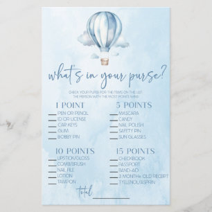 Papier Balloon à air chaud Qu'est-ce que dans le jeu de B