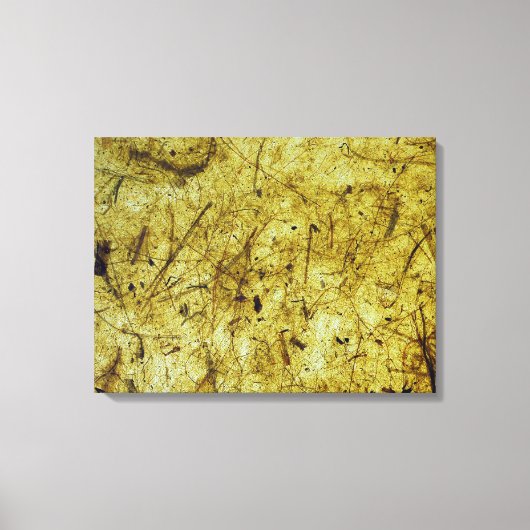 Papier bananier jaune toile enveloppée Impression (Recto)