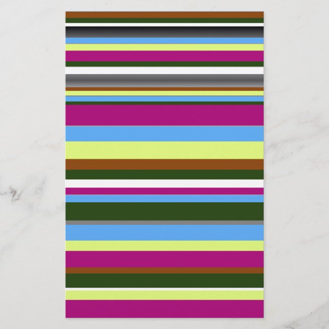 Papier Bande de concepteur Customisé coloré (Devant)