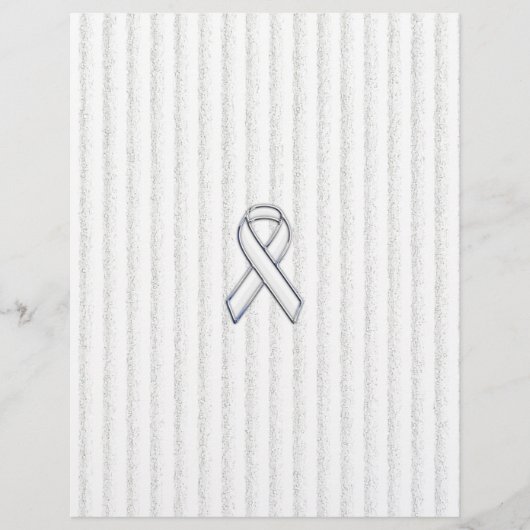 Papier Bande de sensibilisation au ruban blanc (Devant)