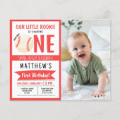 Papier Bande-Ruban de baseball Cute Budget Photo 1er anni (Devant)