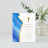 Papier Baptême BUDGÉTAIRE Christening Communion INVITATIO (Debout devant)