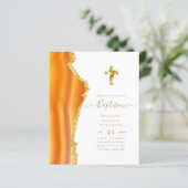 Papier Baptême BUDGÉTAIRE Christening Communion INVITATIO (Debout devant)