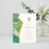 Papier Baptême BUDGÉTAIRE Christening Communion INVITATIO (Debout devant)