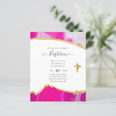 Papier Baptême BUDGÉTAIRE Christening Communion INVITATIO (Debout devant)