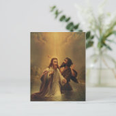 Papier Baptême de Jésus-Christ (Debout devant)