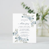 Papier Baptême floral poussiéreux (Debout devant)