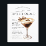 Papier BARGAIN A Tini Bit Martini plus âgé 40e anniversai<br><div class="desc">Un petit déjeuner buffet froid et chaud (en supplément) est servi tous les matins au restaurant entre 6h00 et 10h00. Un joli arc féminin apporte une touche festive.</div>
