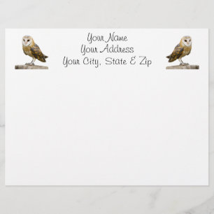 Papier Barn Owl