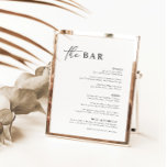 Papier Barre de calligraphie moderne minimaliste noir bla<br><div class="desc">Conçu pour coordonner avec pour la collection de Faire-part de mariage "Pure". Pour modifier les détails, cliquez sur "Détails". Pour déplacer le texte ou modifier la taille, la police ou la couleur, cliquez sur "Modifier à l'aide de l'outil de conception". Voir le lien de collection sur cette page pour voir...</div>