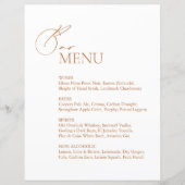 Papier Barre de Mariage blanche minimaliste moderne Signe (Devant)