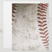 Papier Baseball (Devant / Derrière)