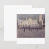 Papier Basilique Saint-Marc Architecture Byzantine Art (Devant / Derrière)