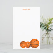 Papier Basket Ball Sportif (Debout devant)