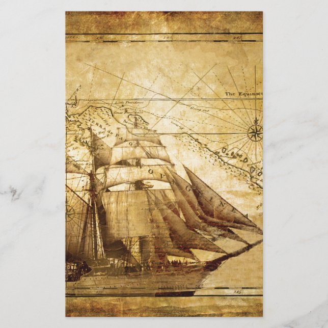 Papier Bateau (Devant)