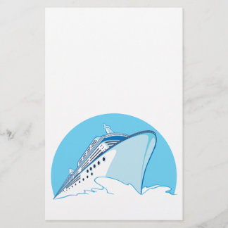 Papier Bateau de croisière