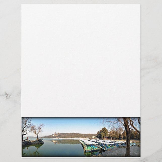Papier Bateaux du Palais d'été (Devant)