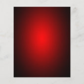 Papier Bauble rouge étoiles Noël invitation (Dos)