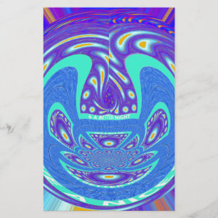 Papier Beau cyan bleu kaléidoscope vectoriel design