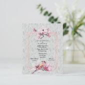 Papier Beau Magnolias Rose Gold (Debout devant)