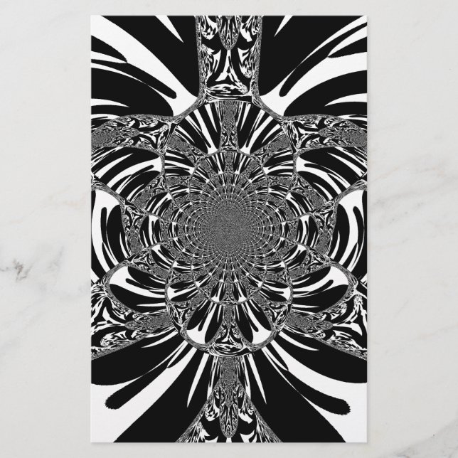 Papier Beau Zebra Poster de animal vectoriel Kaleidoscope (Devant)