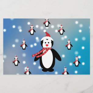 Papier Beaucoup de pingouins