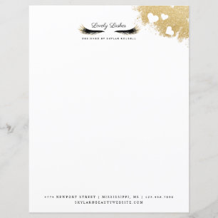 Papier Beauté Or Dusted Mascara Eyelashes Luxueux