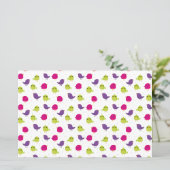 Papier Beaux oiseaux colorés (Debout devant)