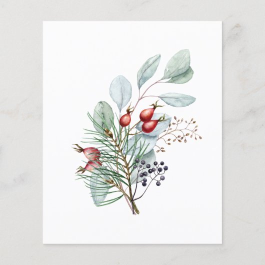 Papier bébé à feuillage persistant il fait froid dehors l (Dos)