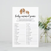 Papier Bébé animal jeu Beagle aquarelle thème (Debout devant)